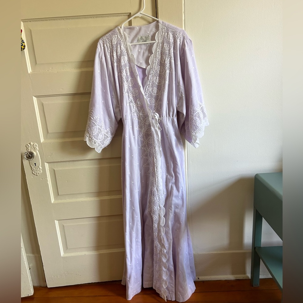 Vintage kimono like wrap dress